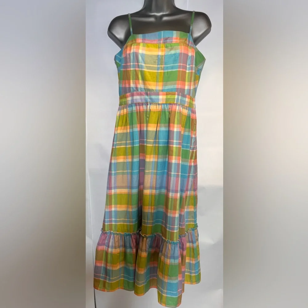 NEW J Crew Plaid Dress!!! - Picture 1 of 5